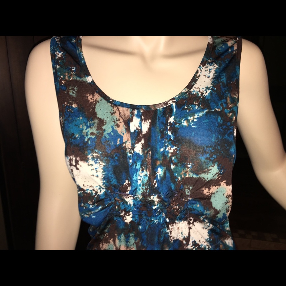 Sleeveless summer blouse